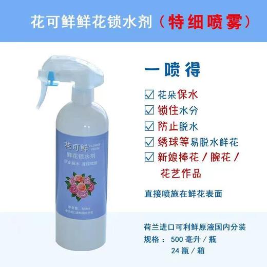 花可鲜鲜花锁水剂500毫升（花王喷头） 商品图0