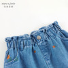 马克珍妮女童花边腰绣花牛仔半身裙儿童短裙秋装裙子新款241501 商品缩略图4