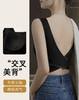 C2-【适合70-90斤】【交叉美背】吊带文胸一体免穿内衣夏季可外穿带胸垫内搭打底背心  美背公主 商品缩略图8
