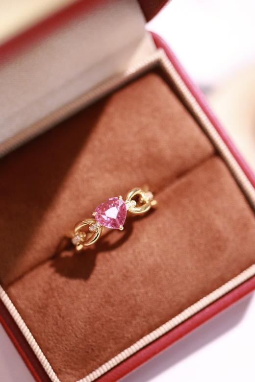 1.09ct 蓝宝石戒指 商品图3