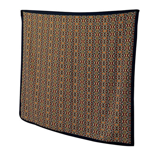 韩国ins 碎花印花丝巾大方巾女薄款披肩披巾户外防晒围巾工厂批发 商品图4