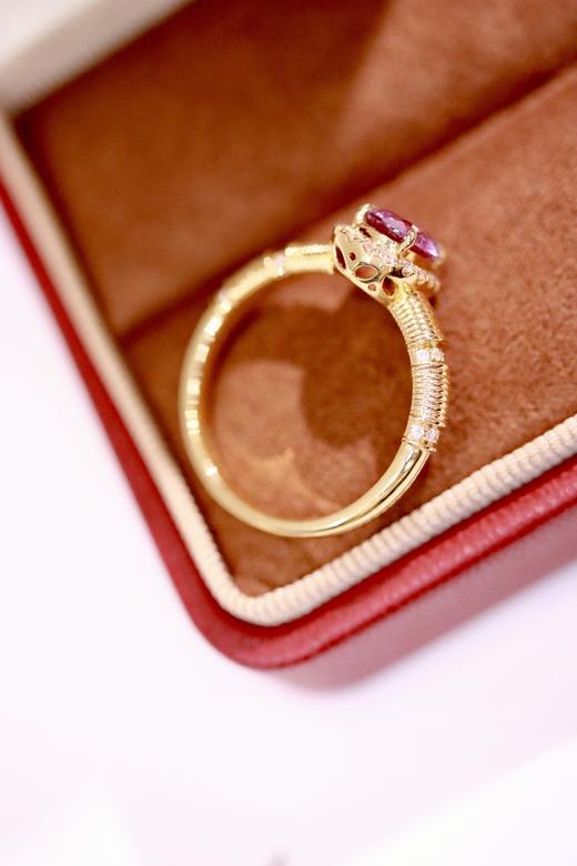 1.08ct 蓝宝石戒指 商品图0