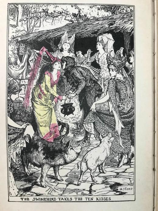 1903年 安德鲁·朗格《黄色童话书》 数十幅精美插图 精装32开 商品图2