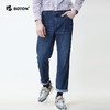 波顿男士弯袋直筒牛仔长裤ME715120 商品缩略图1
