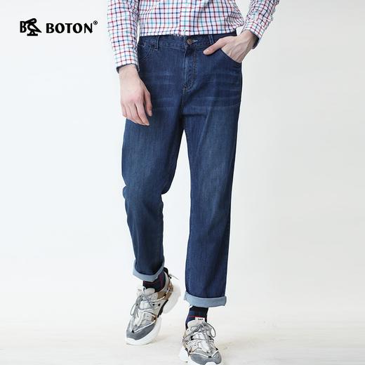 波顿男士弯袋直筒牛仔长裤ME715120 商品图1