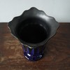 比利时1970-80s蓝黑釉陶瓷花瓶C0051 商品缩略图4