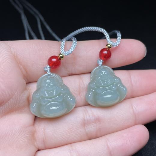 玉美人菲菲HZ#和田玉佛公吊坠约20*20m-多样性发一 商品图0
