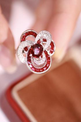 1.01ct 红宝石戒指