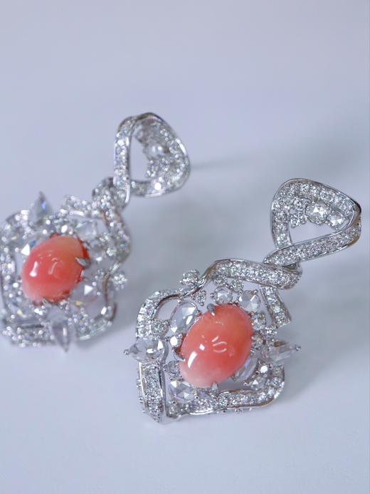 1.52ct +1.69ct 海螺珠耳环 商品图4