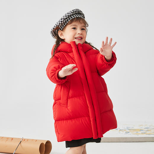 44183430兔兔小布门襟立体设计泡芙感外套（90-130尺码可选） 商品图3