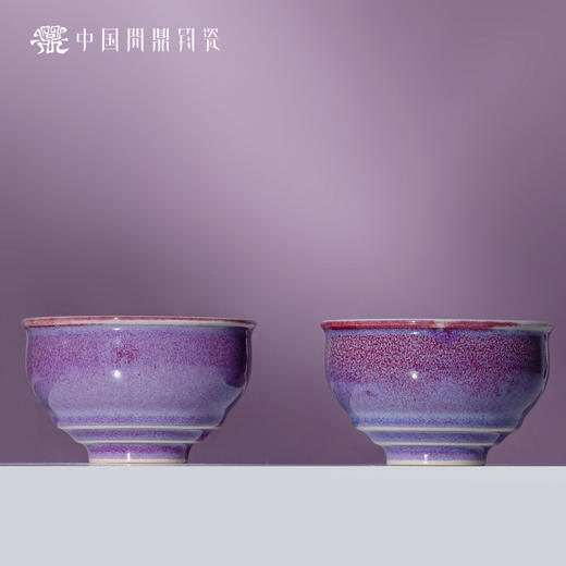 问鼎钧瓷鹅黄青花闲意杯（云中白鹤）单杯 商品图3