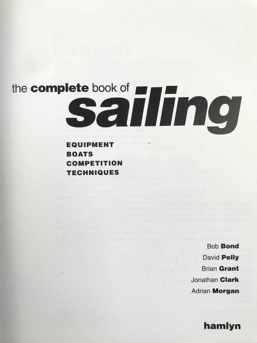 帆船运动全书 200余幅彩色插图 精装大16开 商品图3