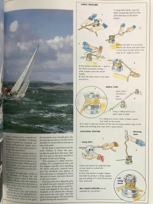 帆船运动全书 200余幅彩色插图 精装大16开 商品图7