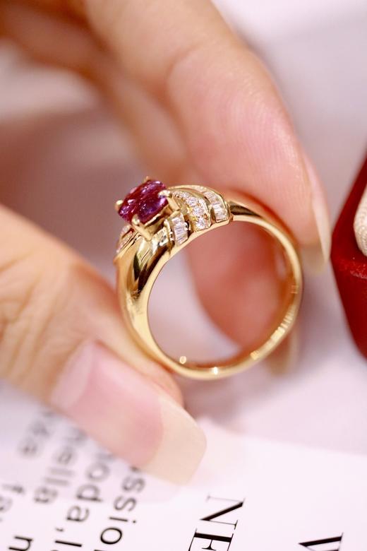 1.55ct 蓝宝石戒指 商品图4