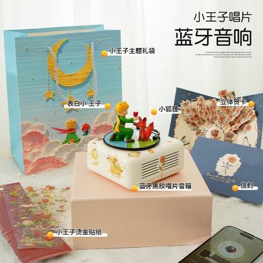【小王子黑胶唱片】蓝牙音响 儿童礼物 小众可爱礼物 商品图7