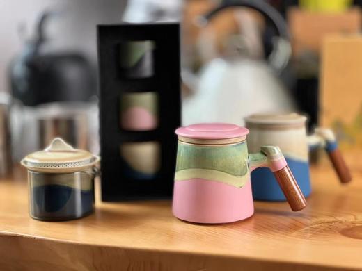 山山而川国潮故宫系列德化窑变釉主人杯/快客杯/茶具杯商务伴手礼 商品图9