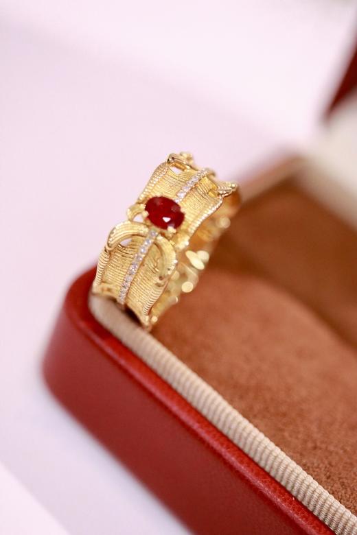 0.37ct 红宝石戒指 商品图5