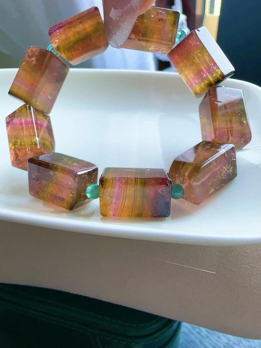 55.31g 原石碧玺手链 商品图7