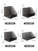 桌面办公a4文件收纳架档案书立资料架整理框文具书本多功能分类栏 商品缩略图5