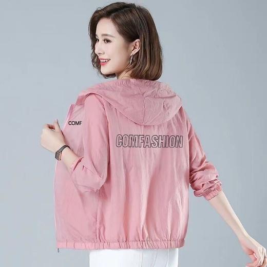 穿上就凉 防晒衣女装 夏季新款妈妈装防晒 中老年防晒服 防紫外线长袖薄外套 商品图1