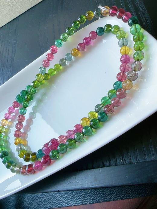 36.4g 6.1mm 碧玺手链 商品图4