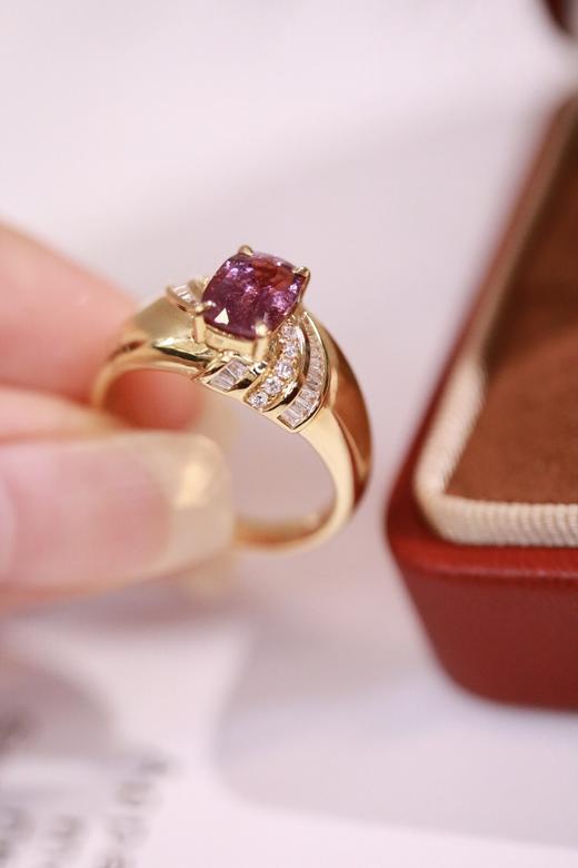 1.55ct 蓝宝石戒指 商品图2