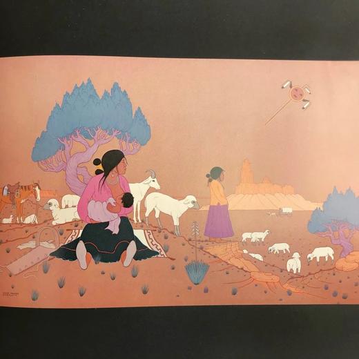 美国印第安艺术 302幅插图（60幅彩色手工贴图） 精装大16开 商品图8