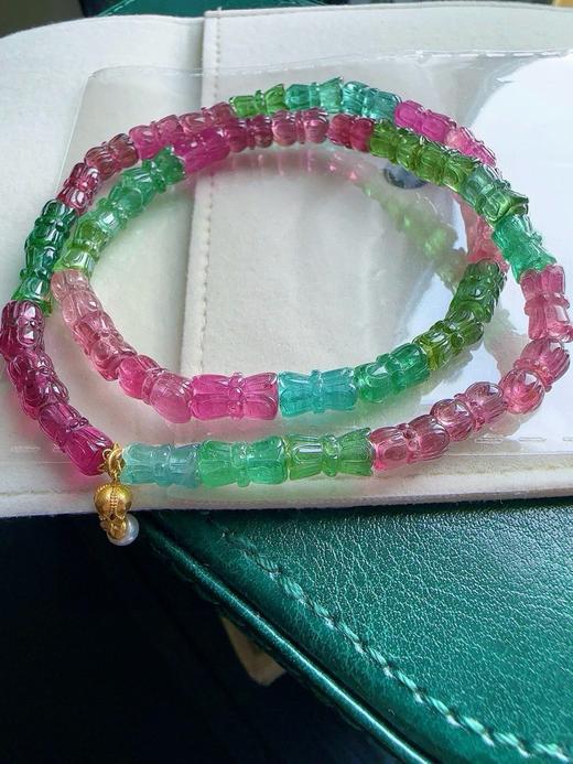 19.3g 雕刻碧玺手链 商品图2