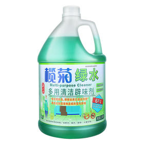 榄菊绿水3.78L地板清洁剂薄荷辟味地板水拖地清洁剂 植物防叮