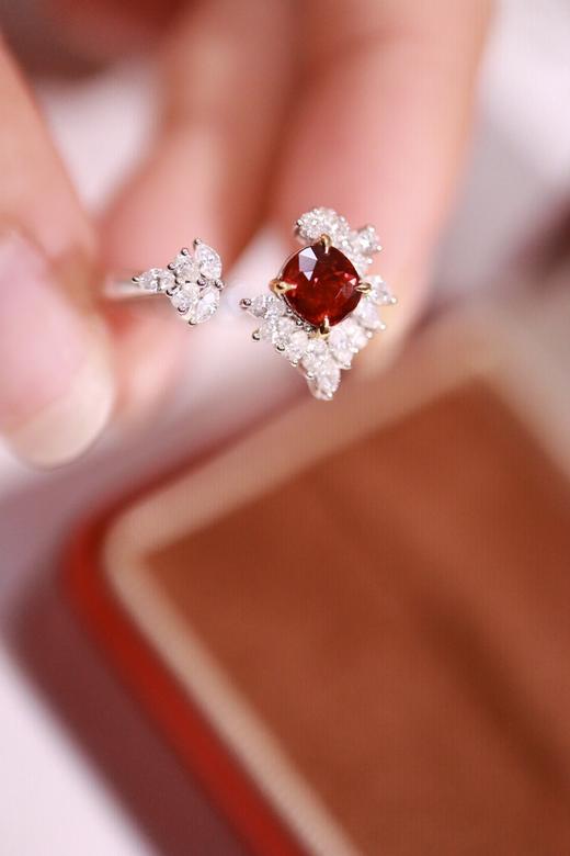 1.0ct 红宝石戒指 商品图3