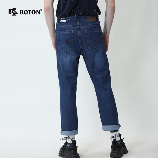 波顿男士弯袋直筒牛仔长裤ME715120 商品图3