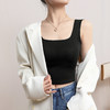 C2-【适合70-90斤】【交叉美背】吊带文胸一体免穿内衣夏季可外穿带胸垫内搭打底背心  美背公主 商品缩略图5