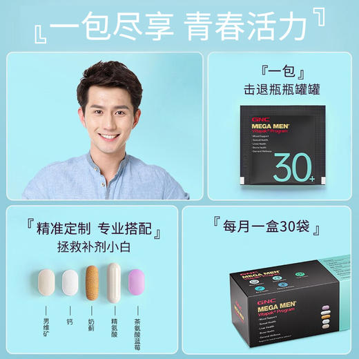 【GNC】健安喜复合维生素综合每日营养包-男/女25-55岁适用 商品图9