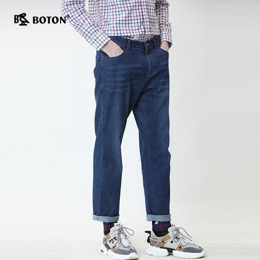 波顿男士弯袋直筒牛仔长裤ME715120 商品图2