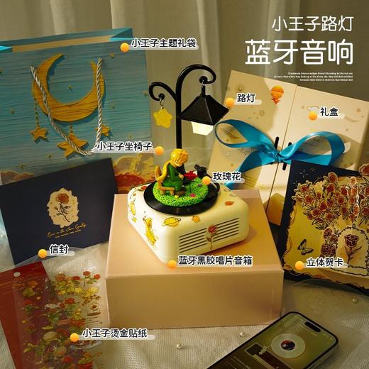 【小王子黑胶唱片】蓝牙音响 儿童礼物 小众可爱礼物 商品图14