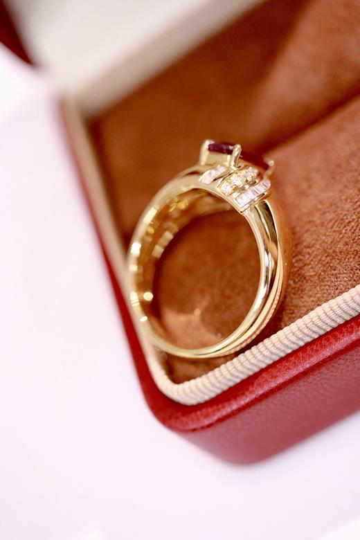 1.55ct 蓝宝石戒指 商品图5