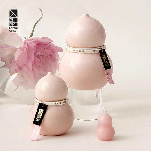 意外设计-福禄香薰蜡烛-粉 商品图0