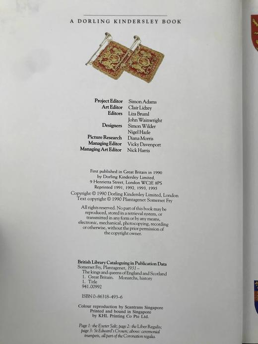 英格兰与苏格兰的国王与女王（1995） 数百幅彩色插图 精装16开 商品图4