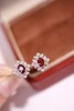 0.63ct 红宝石耳钉 商品缩略图2