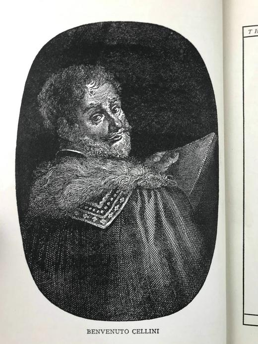 约1936年 本韦努托·切利尼自传 1幅肖像插图 漆布精装32开 商品图2