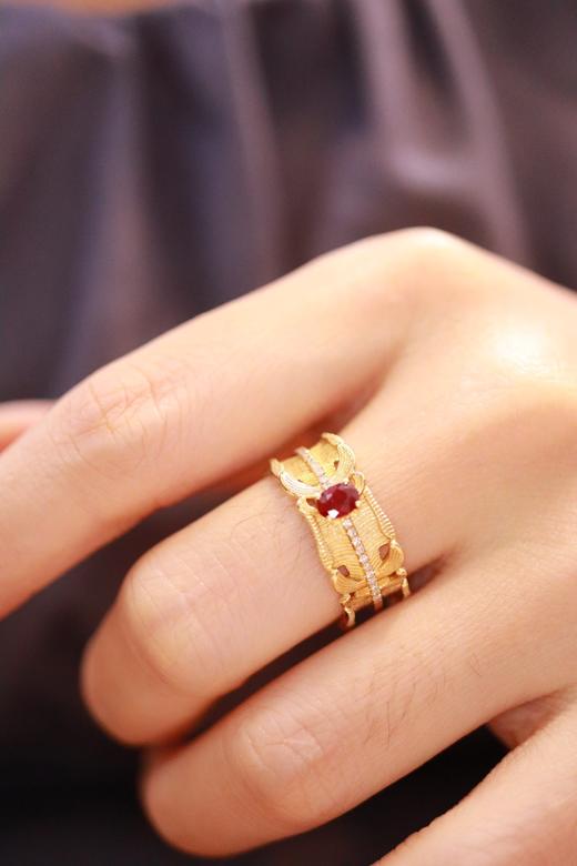 0.37ct 红宝石戒指 商品图8
