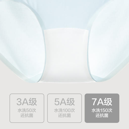 有棵树冰丝无痕速干中腰女士内裤3条装-783B 商品图3