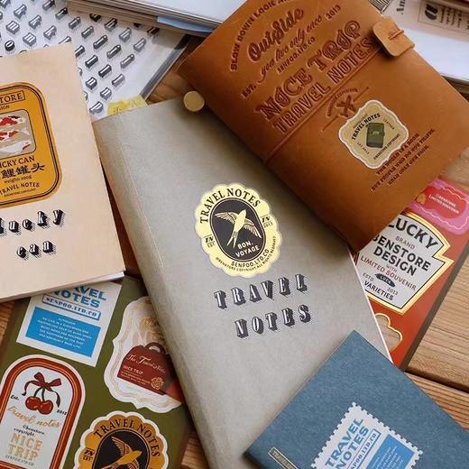 本子事多限定主题烫金复古贴纸套装 商品图10