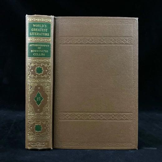 约1936年 本韦努托·切利尼自传 1幅肖像插图 漆布精装32开 商品图0