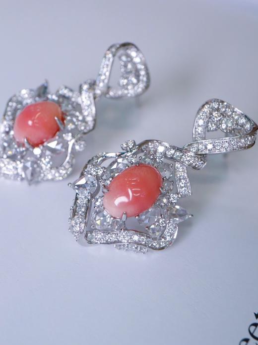 1.52ct +1.69ct 海螺珠耳环 商品图3