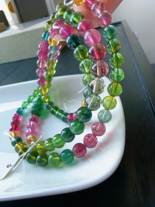 36.4g 6.1mm 碧玺手链 商品图7