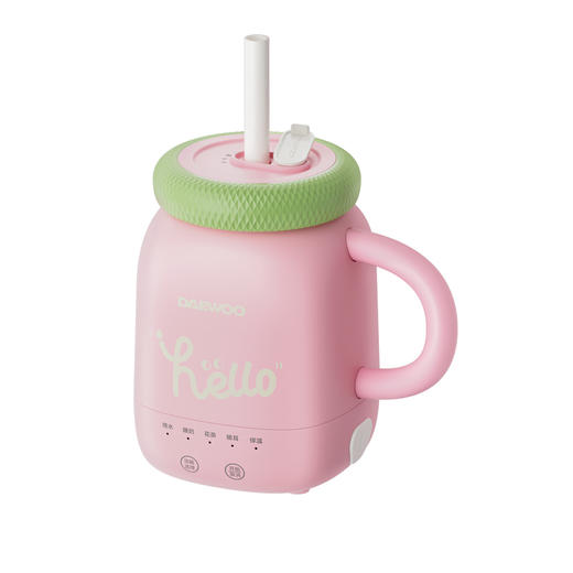 【小家电】大宇DAEWOO便携式烧水壶 电热加热水杯旅行热水壶旅游水壶保温杯恒温水壶婴儿防倾漏不烫伤D15 HF 商品图5