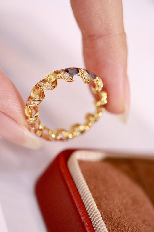 3.0ct 蓝宝石戒指 商品图4