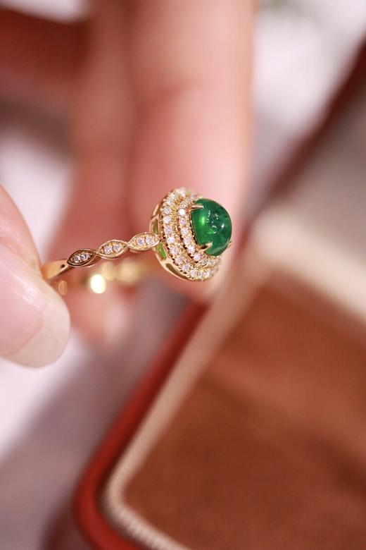 0.56ct 祖母绿戒指 商品图2