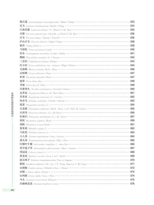 贵州黔东南药用资源图志 药用植物贵州图谱 中草药图谱集 陈建祥 刘开桃 上海科学技术出版社9787547866221  商品图3